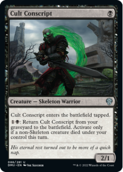 Cult Conscript (FOIL) single card from Magic the Gathering