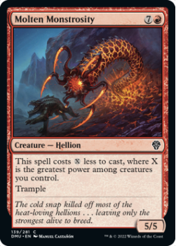 Molten Monstrosity single card from Magic the Gathering