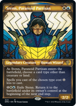 Stenn, Paranoid Partisan (SHOWCASE) (FOIL) single card from Magic the Gathering