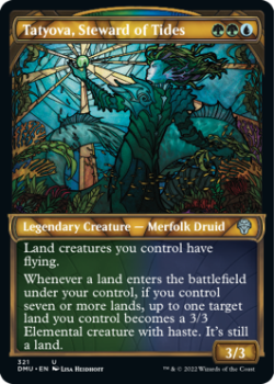Tatyova, Steward of Tides (SHOWCASE) (FOIL) single card from Magic the Gathering