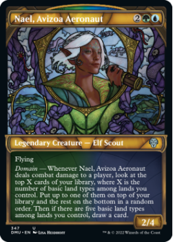 Nael, Avizoa Aeronaut (TEXTURED FOIL) single card from Magic the Gathering