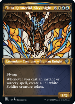 Tura Kennerud, Skyknight (SHOWCASE) (FOIL) single card from Magic the Gathering