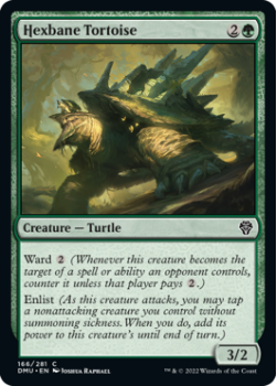 Hexbane Tortoise single card from Magic the Gathering