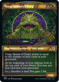 Uurg, Spawn of Turg (SHOWCASE) (FOIL) single card from Magic the Gathering