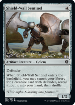 Shield-Wall Sentinel single card from Magic the Gathering
