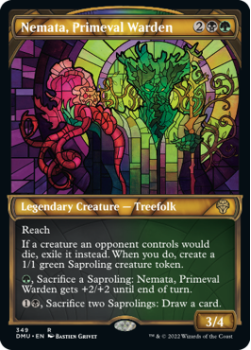 Nemata, Primeval Warden (TEXTURED FOIL) single card from Magic the Gathering