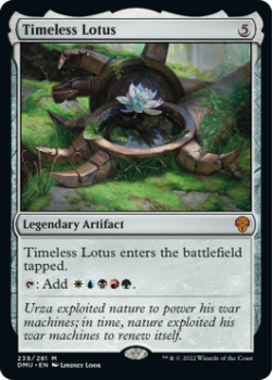 Timeless Lotus (FOIL) single card from Magic the Gathering
