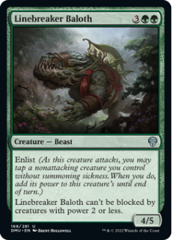 Linebreaker Baloth (FOIL) single card from Magic the Gathering