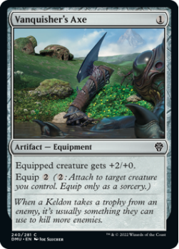 Vanquisher's Axe single card from Magic the Gathering