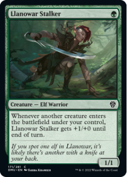 Llanowar Stalker single card from Magic the Gathering