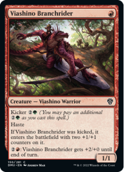 Viashino Branchrider single card from Magic the Gathering