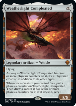 Weatherlight Compleated (FOIL) single card from Magic the Gathering
