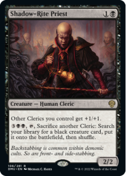 Shadow-Rite Priest (FOIL) single card from Magic the Gathering