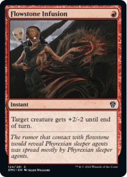 Flowstone Infusion single card from Magic the Gathering