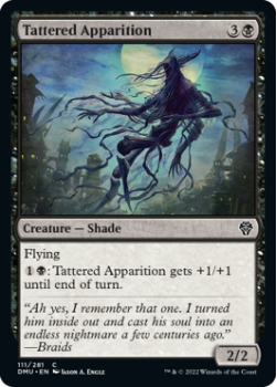 Tattered Apparition single card from Magic the Gathering