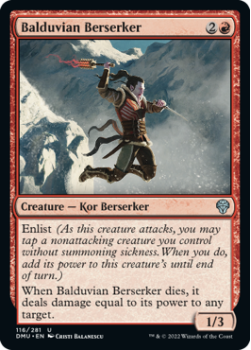 Balduvian Berserker (FOIL) single card from Magic the Gathering