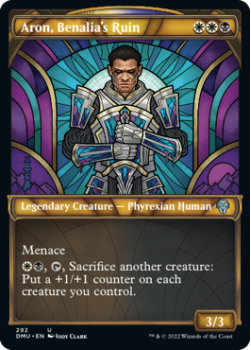 Aron, Benalia's Ruin (SHOWCASE) (FOIL) single card from Magic the Gathering