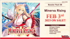 Cardfight!! Vanguard - Minerva Rising Booster Pack (7 Cards)