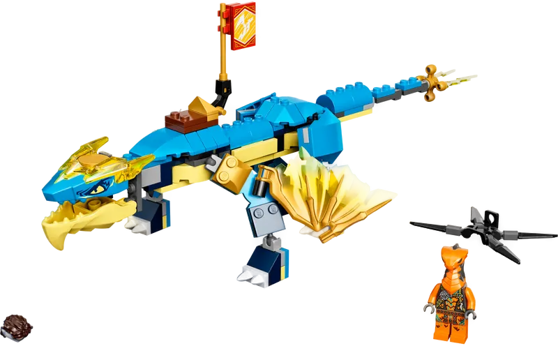 Lego ninjago best sale blue dragon