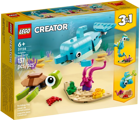 LEGO&reg; Dolphin and Turtle (31128)
