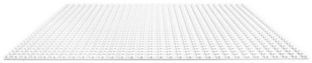 LEGO&reg; White Baseplate (11010) - Image 2