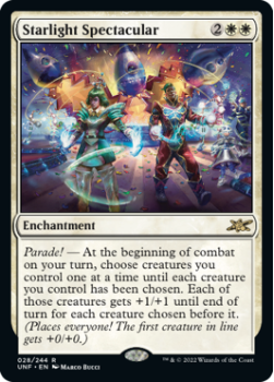 Starlight Spectacular (GALAXY FOIL) : 314 UNFINITY - Magic the Gathering Single Card