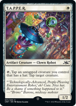 T.A.P.P.E.R. (GALAXY FOIL) : 317 UNFINITY - Magic the Gathering Single Card
