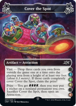 Cover the Spot (2/3/4/6) (FOIL) : 207/244 UNFINITY - Magic the Gathering Single Card
