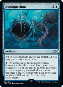 Astroquarium (FOIL) : 034/244 UNFINITY - Magic the Gathering Single Card