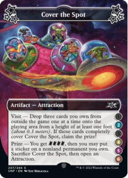 Cover the Spot (2/4/5/6) (FOIL) : 207/244 UNFINITY - Magic the Gathering Single Card
