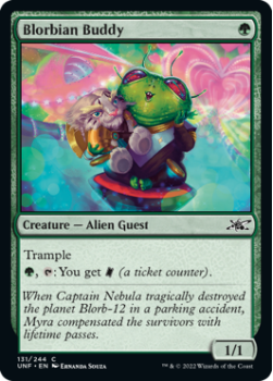 Blorbian Buddy (FOIL) : 131/244 UNFINITY - Magic the Gathering Single Card