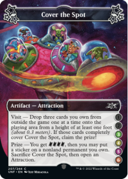 Cover the Spot (3/4/5/6) (FOIL) : 207/244 UNFINITY - Magic the Gathering Single Card
