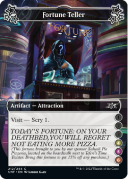 Fortune Teller (4/5/6) : 212/244 UNFINITY - Magic the Gathering Single Card