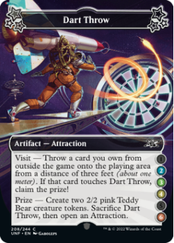Dart Throw (2/3/4/6) (FOIL) : 208/244 UNFINITY - Magic the Gathering Single Card