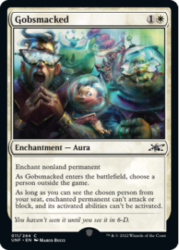 Gobsmacked (FOIL) : 011/244 UNFINITY - Magic the Gathering Single Card