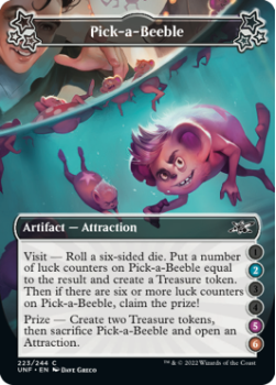 Pick-a-Beeble (2/5/6) : 223/244 UNFINITY - Magic the Gathering Single Card