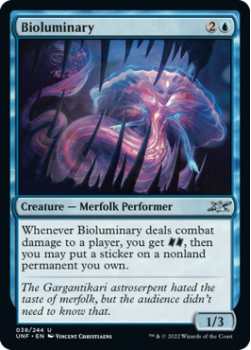 Bioluminary (FOIL) : 038/244 UNFINITY - Magic the Gathering Single Card