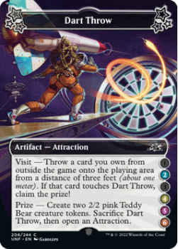 Dart Throw (2/4/5/6) (FOIL) : 208/244 UNFINITY - Magic the Gathering Single Card