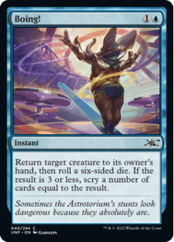Boing! : 040/244 UNFINITY - Magic the Gathering Single Card