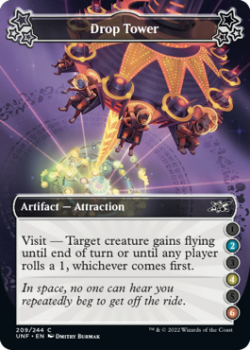 Drop Tower (2/4/6) (FOIL) : 209/244 UNFINITY - Magic the Gathering Single Card