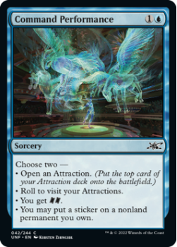 Command Performance : 042/244 UNFINITY - Magic the Gathering Single Card