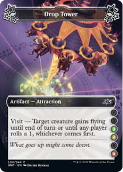Drop Tower (3/4/6) (FOIL) : 209/244 UNFINITY - Magic the Gathering Single Card
