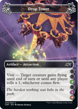 Drop Tower (3/5/6) (FOIL) : 209/244 UNFINITY - Magic the Gathering Single Card