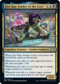 Dee Kay, Finder of the Lost (FOIL) : 167/244 UNFINITY - Magic the Gathering Single Card