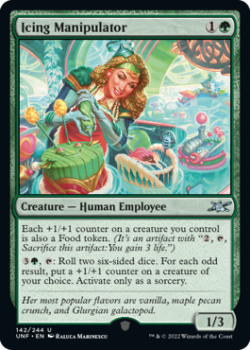 Icing Manipulator (FOIL) : 142/244 UNFINITY - Magic the Gathering Single Card