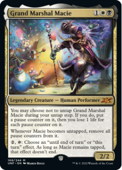 Grand Marshal Macie (GALAXY FOIL) : 454 UNFINITY - Magic the Gathering Single Card
