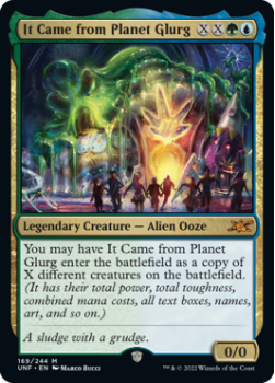 It Came from Planet Glurg (GALAXY FOIL) : 455 UNFINITY - Magic the Gathering Single Card
