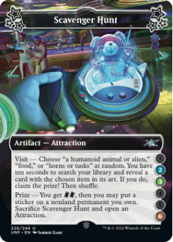 Scavenger Hunt (2/3/6) (FOIL) : 226/244 UNFINITY - Magic the Gathering Single Card