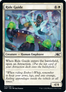 Ride Guide (FOIL) : 024/244 UNFINITY - Magic the Gathering Single Card