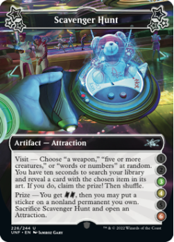 Scavenger Hunt (3/4/6) : 226/244 UNFINITY - Magic the Gathering Single Card